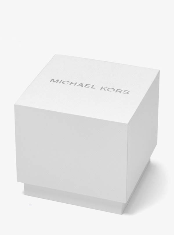 Panske Oversized Hodinky Michael Kors Oversized Layton Pavé Two-Tone Titán Meď - Hodinky Michael Kors Akcia | KJDHQ-3401